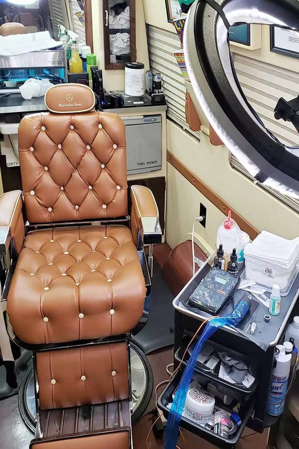 Luxury Mobile Barbershop 2