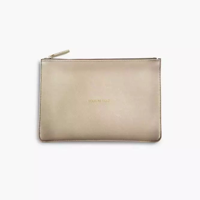 The Perfect Pouch Gold #birthdaygifts