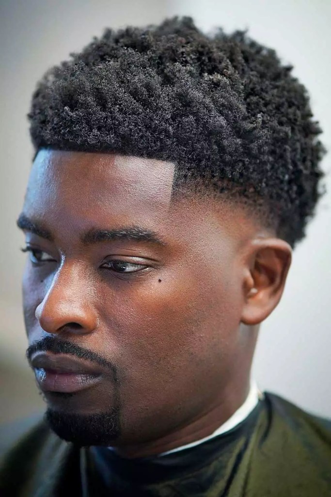 The Short Afro #blackmenhaircuts #haircutsforblackmen #blackhair #blackhaircuts 
