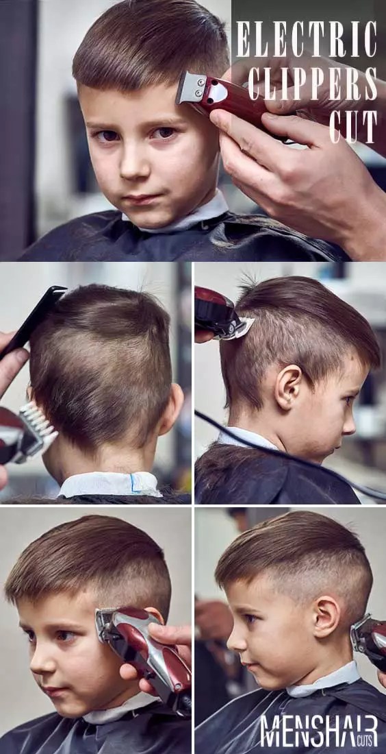 Using Electric Clippers #boyshaircuts #haircutsforboys #howtocutboys