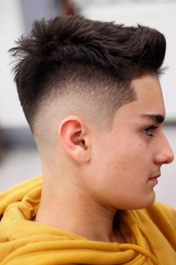 Textured Top With A Line-Up #boyshaircuts #hairstylesforboys #boyshairstyles 