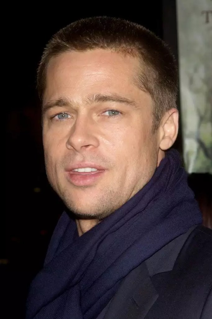 Brad Pitt #buzzcut #haircuts #menhaircuts