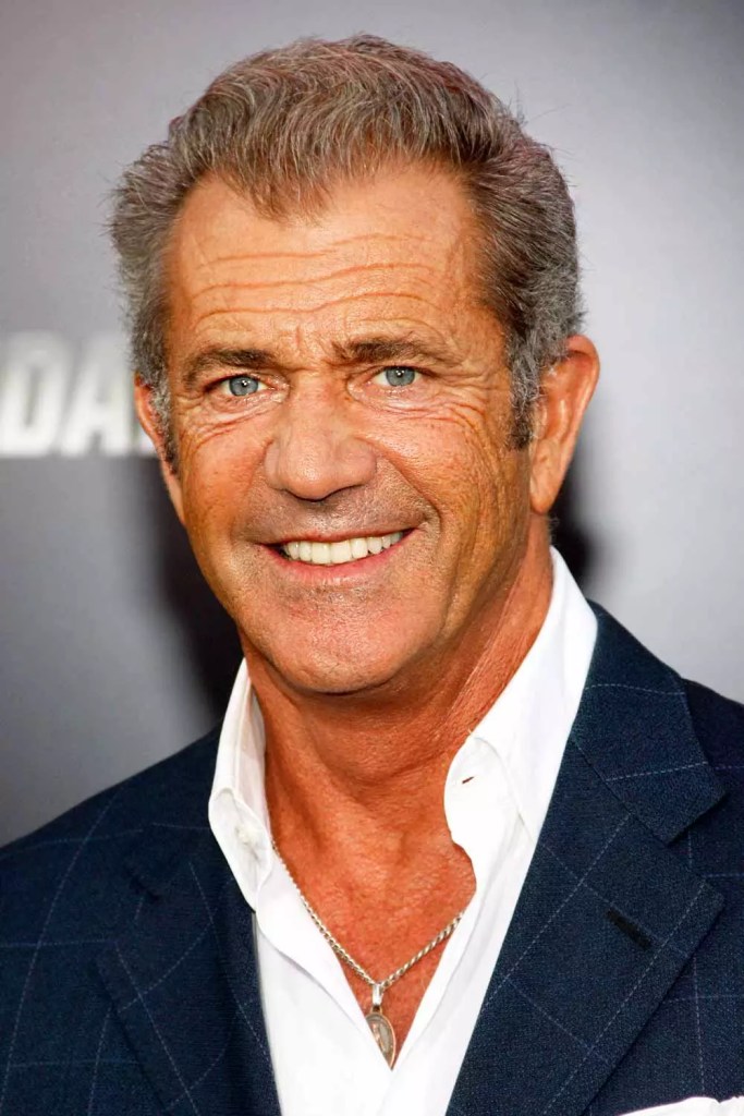 Mel Gibson’s Short Brushed Back #haircutsforbaldingmen #baldmenhaircuts