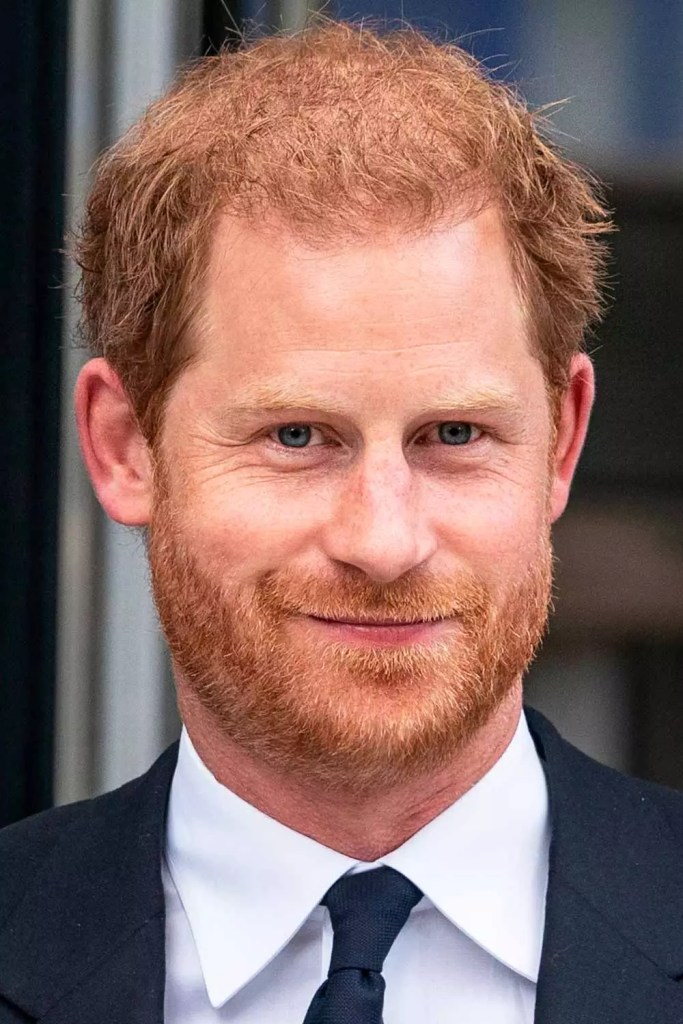 Prince Harry’s Short Messy Curls #haircutsforbaldingmen #baldmenhaircuts