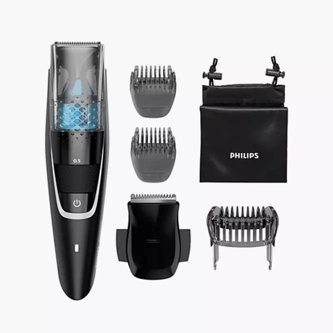 Never Stop Trimming With Beard Trimmer with Vacuum BT722549 Black (Philips ) #howtogrowabeard #facialhair #menshaircuts