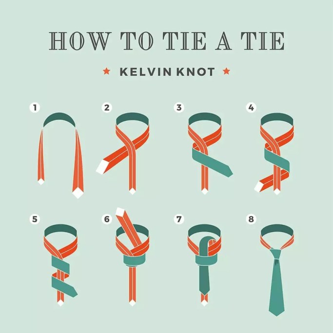 Kelvin Knot #tieatie #howtotieatie