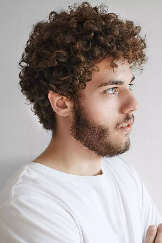 Perfect Jewfro #jewfro #curlyhairmen #curlymen 