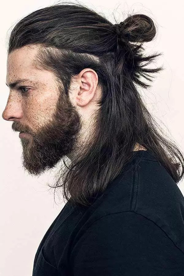 Top Knot #topknot #menslonghairstyles