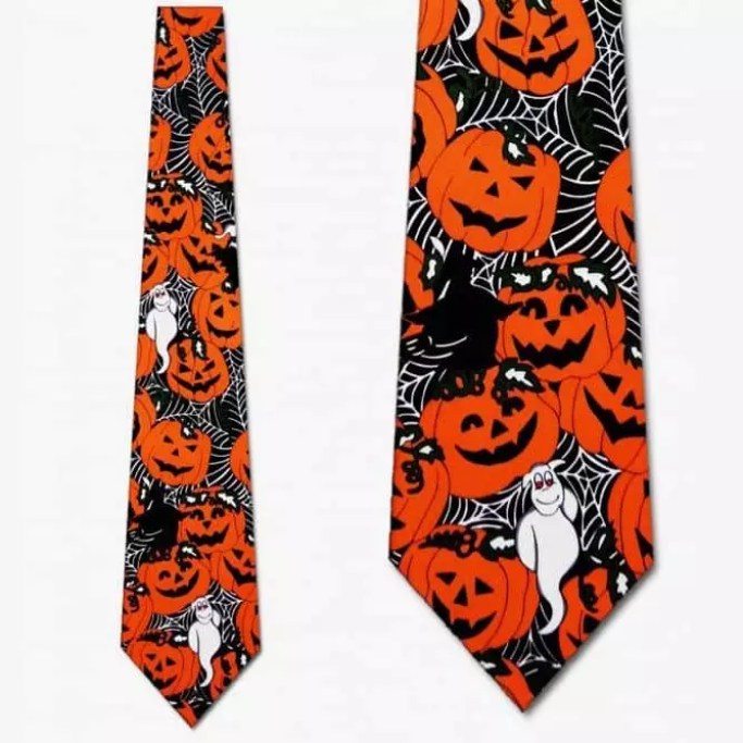 Halloween Ghouls Necktie #ties #mensties #tiesformen #suitaccessories