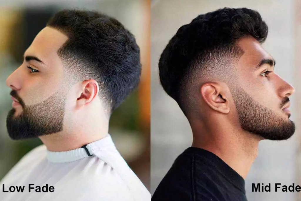 Mid Fade Vs Low Fade #midfade #midhaircut #fade
