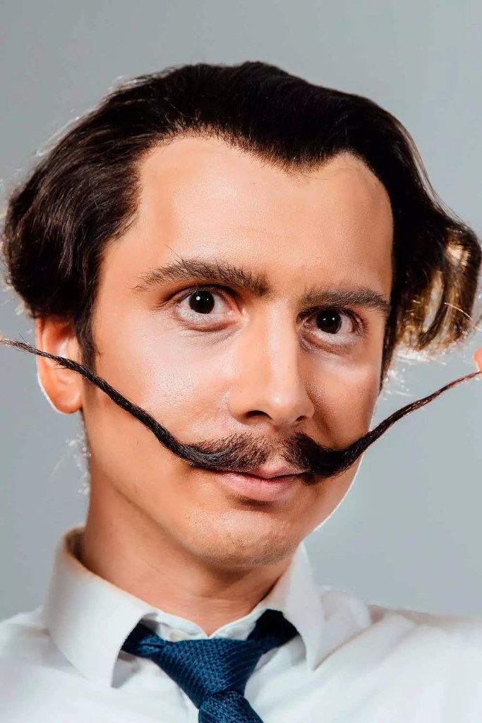 Dali Mustache #mustache #moustache #mustachestyles #mustaches