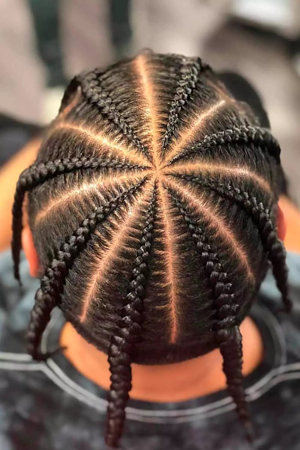 Classic Pop Smoke Braids #popsmokebraids #braidsformen #cornrows