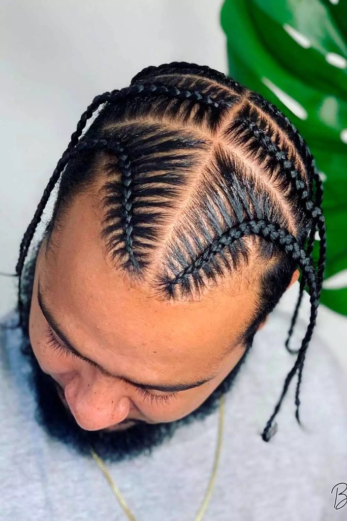 Small Pop Smoke Braids #popsmokebraids #braidsformen #cornrows