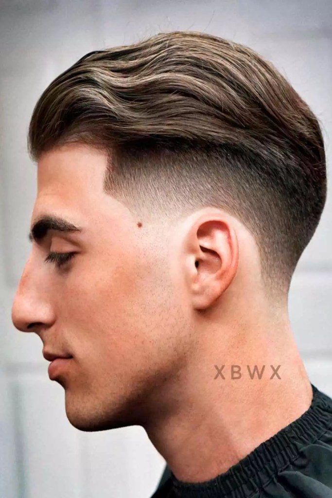 Combed Back Layers #promhairstyles #promhairstylesformen #menspromhair