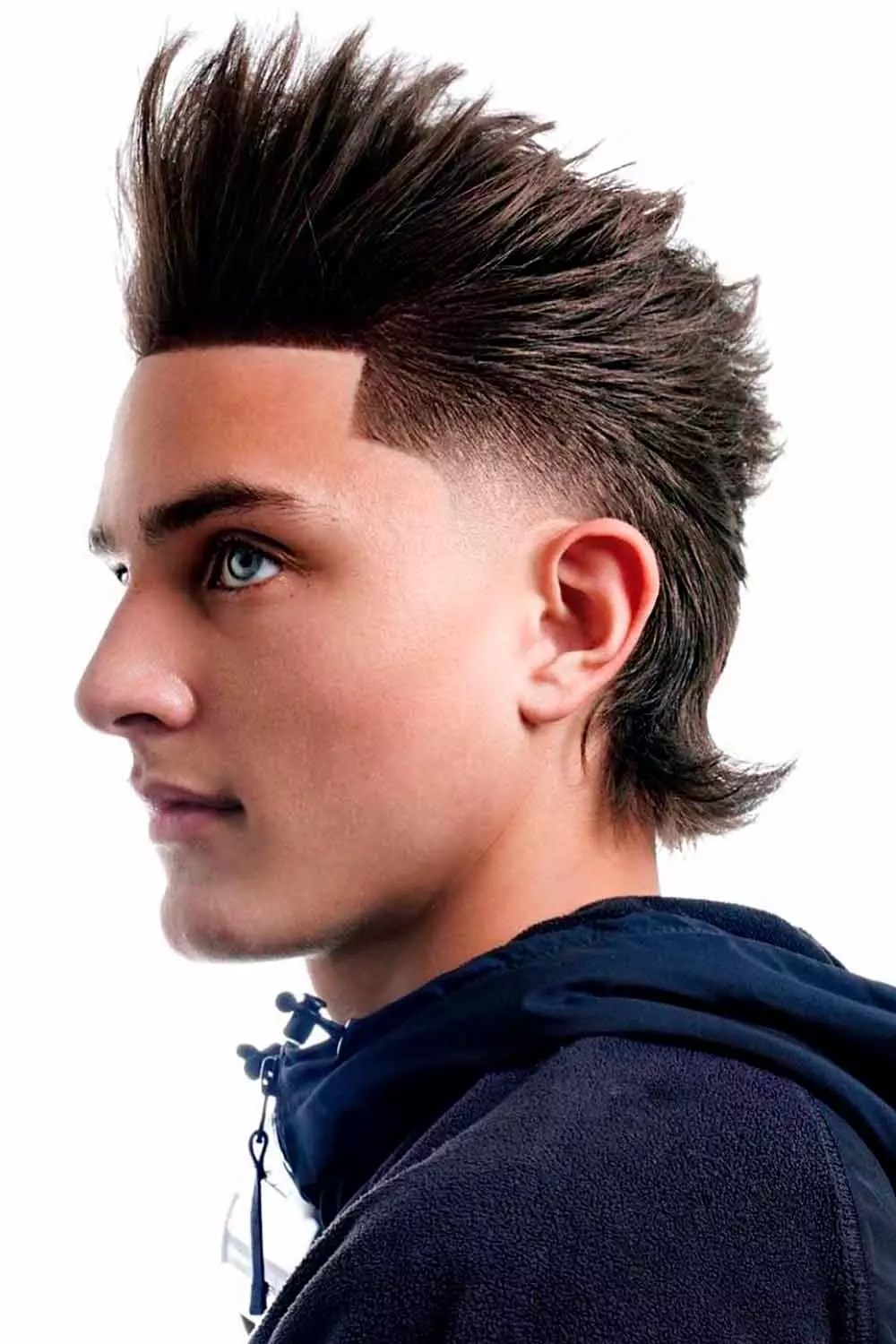 Faded Modern Mullet #promhairstyles #promhairstylesformen #formalhairstyles #mensformalhairstyles