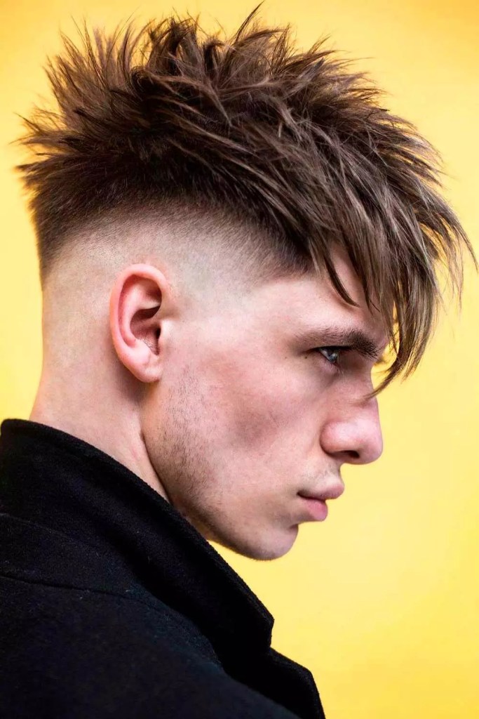 Faded Texture #promhairstyles #promhairstylesformen #menspromhair