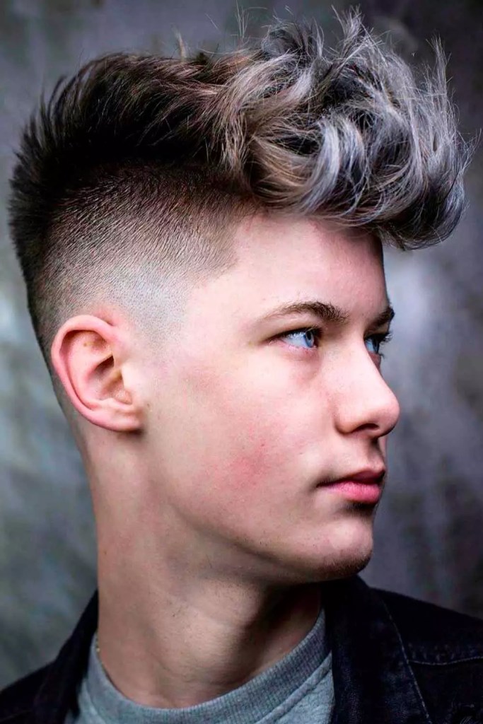 Tomboy Spiky Hairdo #promhairstyles #promhair #promhairmen #promhairstylesformen