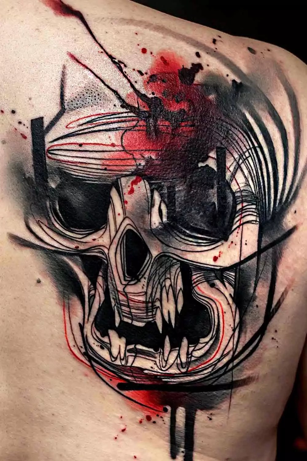 Skull Tattoo for Men #tattoosformen #tattoosmen #besttattoos #tattoo