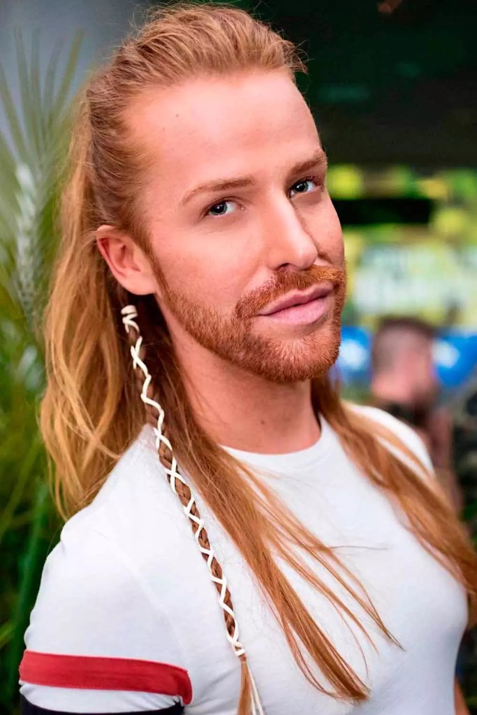 Single Braid #vikingbraids #braidsformen #vikinghairstyles